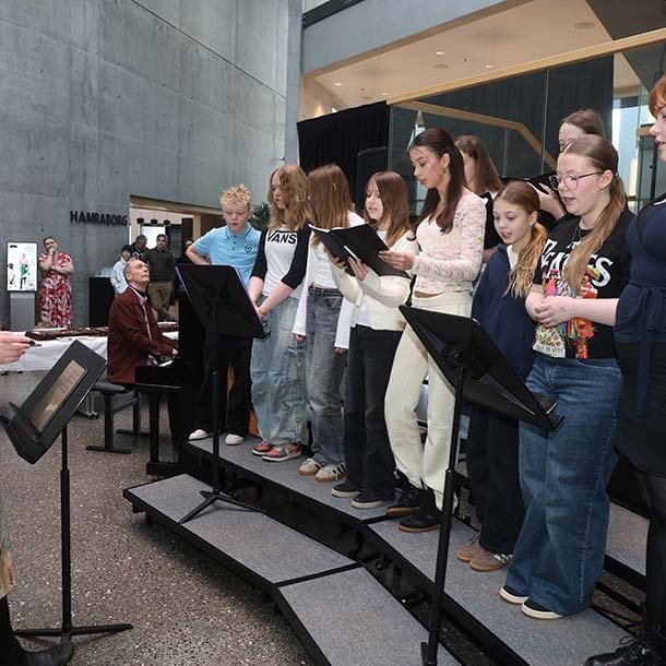 Tónlistarskólinn á Akureyri 80 ára. Mynd: Þorgeir Baldursson