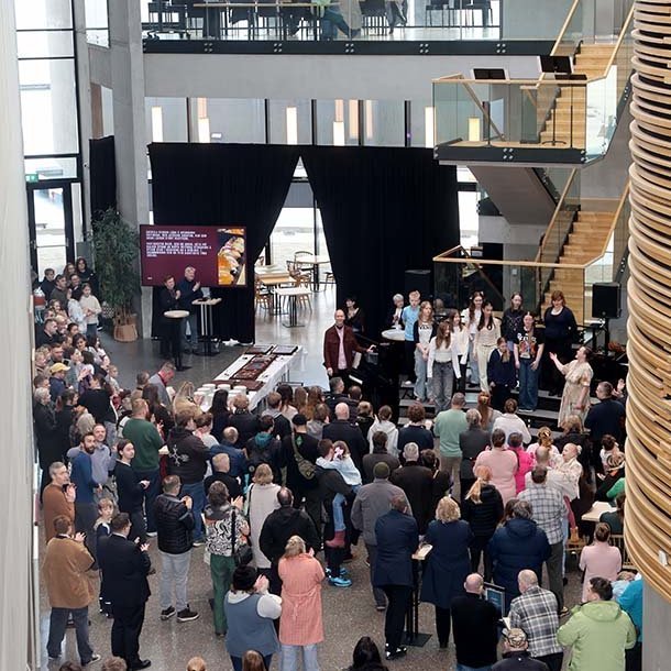 Tónlistarskólinn á Akureyri 80 ára. Mynd: Þorgeir Baldursson