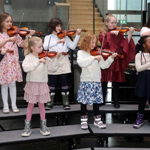 Tónlistarskólinn á Akureyri 80 ára. Mynd: Þorgeir Baldursson