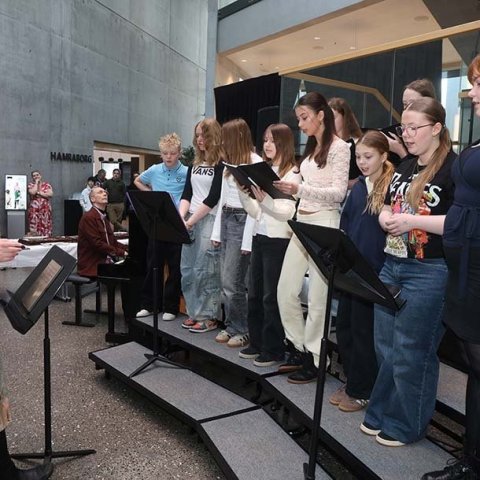 Tónlistarskólinn á Akureyri 80 ára. Mynd: Þorgeir Baldursson