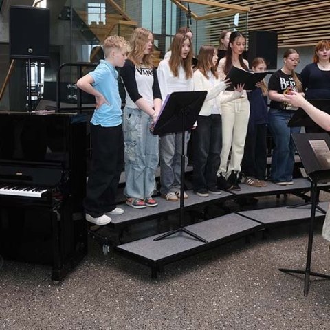 Tónlistarskólinn á Akureyri 80 ára. Mynd: Þorgeir Baldursson