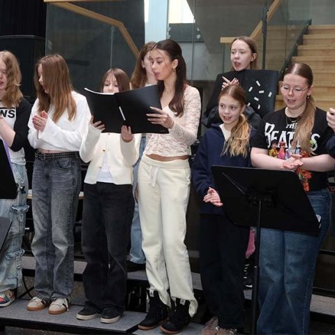 Tónlistarskólinn á Akureyri 80 ára. Mynd: Þorgeir Baldursson