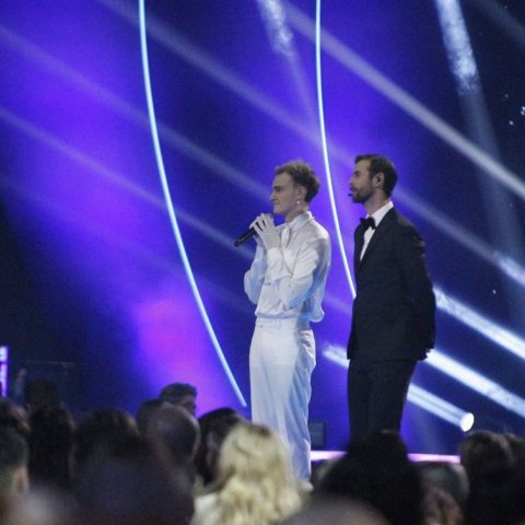 Úrslitakvöld sænsku Idol söngkeppninnar í Globen © Guðmundur Svansson