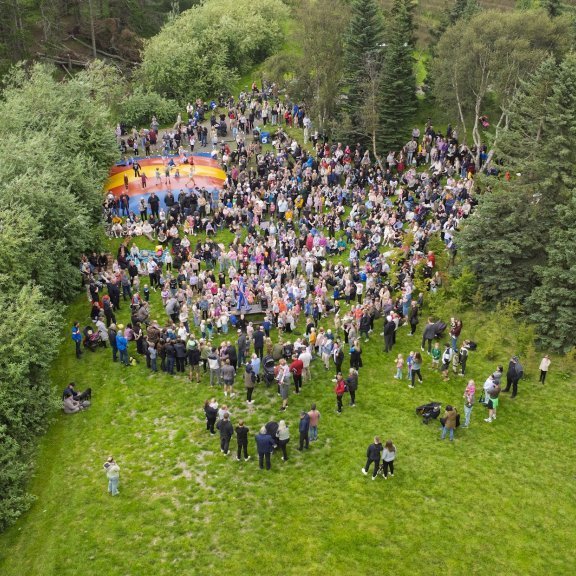 Skógardagur Skógræktarfélags Eyfirðinga í Kjarnaskógi, sunnudagur 3. ágúst 2025. Mynd: Hilmar Friðjónsson