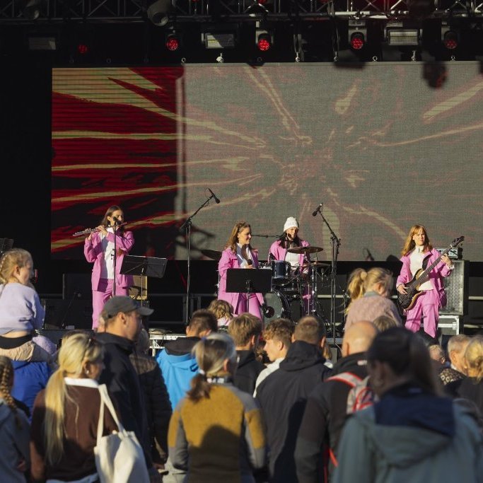 Ein með öllu, Sparitónleikarnir á Akureyrarvelli um kvöldið, sunnudagur 3. ágúst 2025. Mynd: Hilmar Friðjónsson