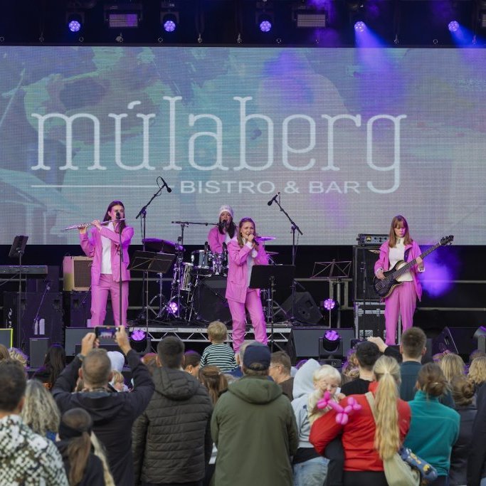 Ein með öllu, Sparitónleikarnir á Akureyrarvelli um kvöldið, sunnudagur 3. ágúst 2025. Mynd: Hilmar Friðjónsson