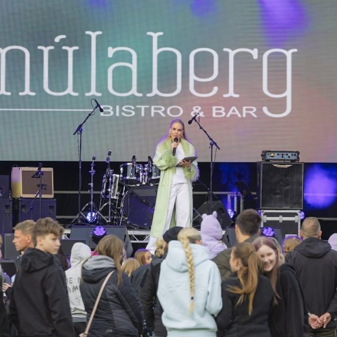 Ein með öllu, Sparitónleikarnir á Akureyrarvelli um kvöldið, sunnudagur 3. ágúst 2025. Mynd: Hilmar Friðjónsson