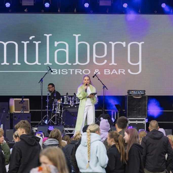 Ein með öllu, Sparitónleikarnir á Akureyrarvelli um kvöldið, sunnudagur 3. ágúst 2025. Mynd: Hilmar Friðjónsson