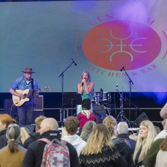 Ein með öllu, Sparitónleikarnir á Akureyrarvelli um kvöldið, sunnudagur 3. ágúst 2025. Mynd: Hilmar Friðjónsson