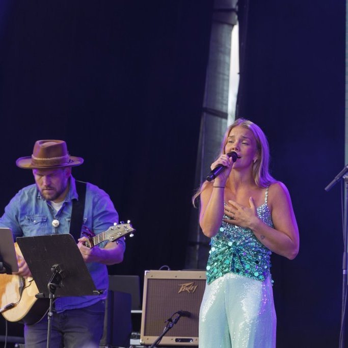 Ein með öllu, Sparitónleikarnir á Akureyrarvelli um kvöldið, sunnudagur 3. ágúst 2025. Mynd: Hilmar Friðjónsson