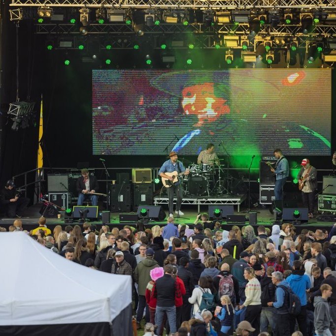 Ein með öllu, Sparitónleikarnir á Akureyrarvelli um kvöldið, sunnudagur 3. ágúst 2025. Mynd: Hilmar Friðjónsson