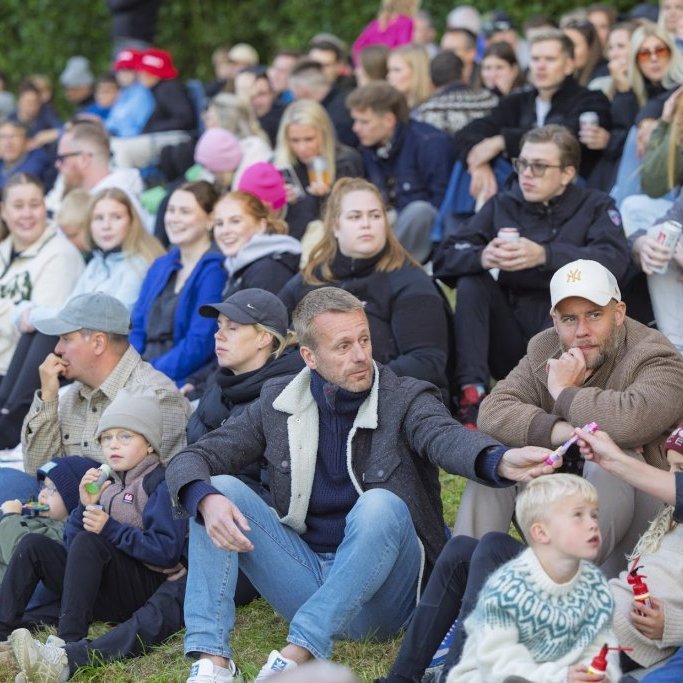 Ein með öllu, Sparitónleikarnir á Akureyrarvelli um kvöldið, sunnudagur 3. ágúst 2025. Mynd: Hilmar Friðjónsson