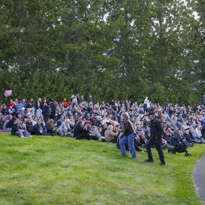 Ein með öllu, Sparitónleikarnir á Akureyrarvelli um kvöldið, sunnudagur 3. ágúst 2025. Mynd: Hilmar Friðjónsson