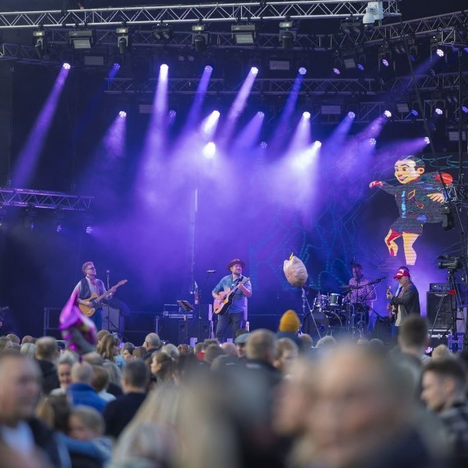 Ein með öllu, Sparitónleikarnir á Akureyrarvelli um kvöldið, sunnudagur 3. ágúst 2025. Mynd: Hilmar Friðjónsson