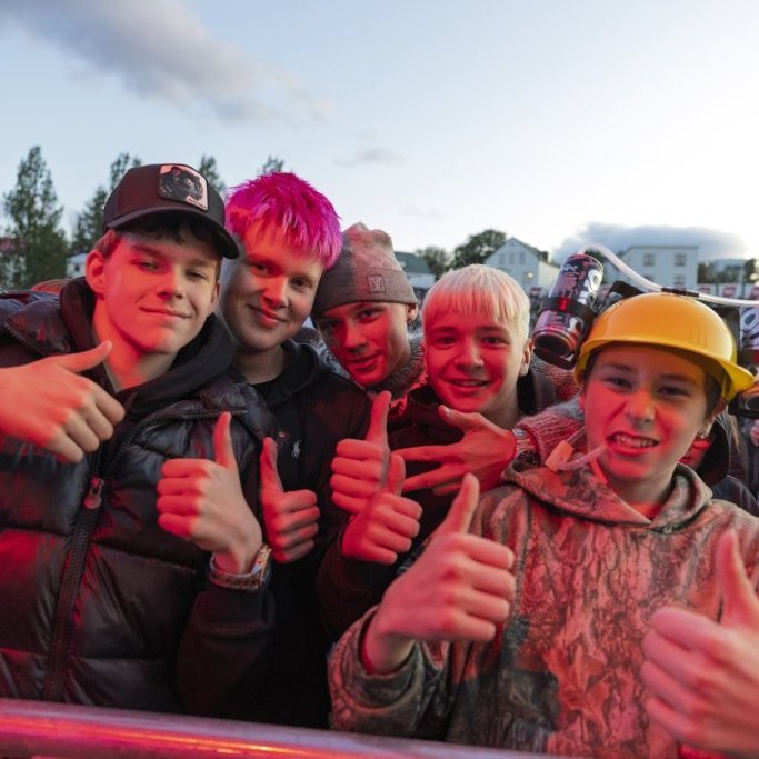 Ein með öllu, Sparitónleikarnir á Akureyrarvelli um kvöldið, sunnudagur 3. ágúst 2025. Mynd: Hilmar Friðjónsson