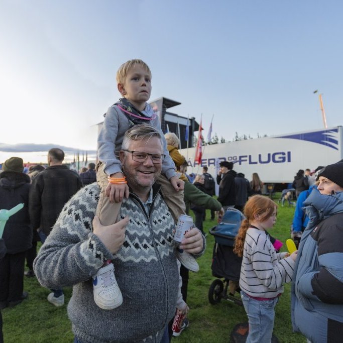 Ein með öllu, Sparitónleikarnir á Akureyrarvelli um kvöldið, sunnudagur 3. ágúst 2025. Mynd: Hilmar Friðjónsson