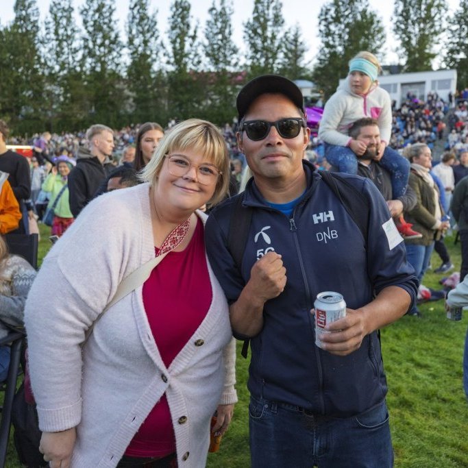 Ein með öllu, Sparitónleikarnir á Akureyrarvelli um kvöldið, sunnudagur 3. ágúst 2025. Mynd: Hilmar Friðjónsson