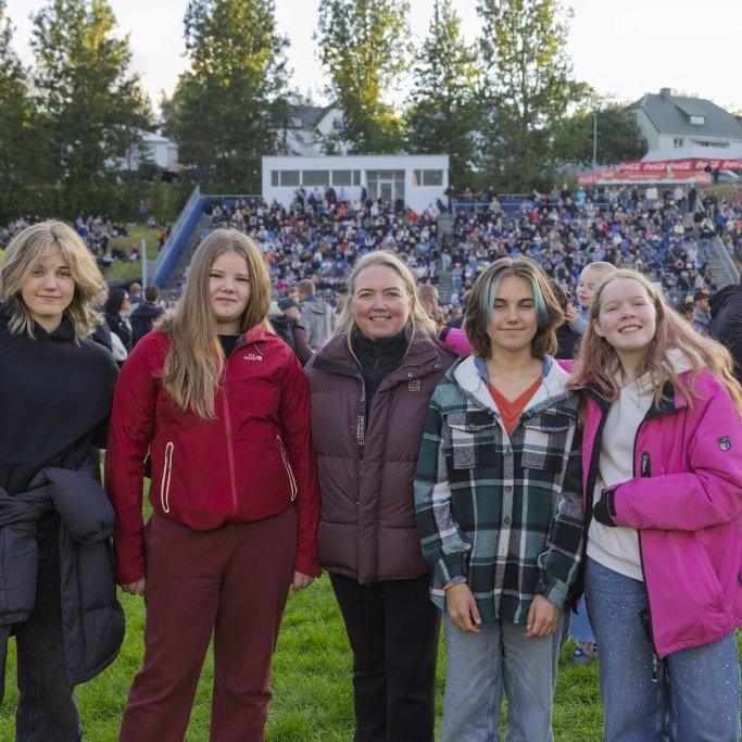 Ein með öllu, Sparitónleikarnir á Akureyrarvelli um kvöldið, sunnudagur 3. ágúst 2025. Mynd: Hilmar Friðjónsson