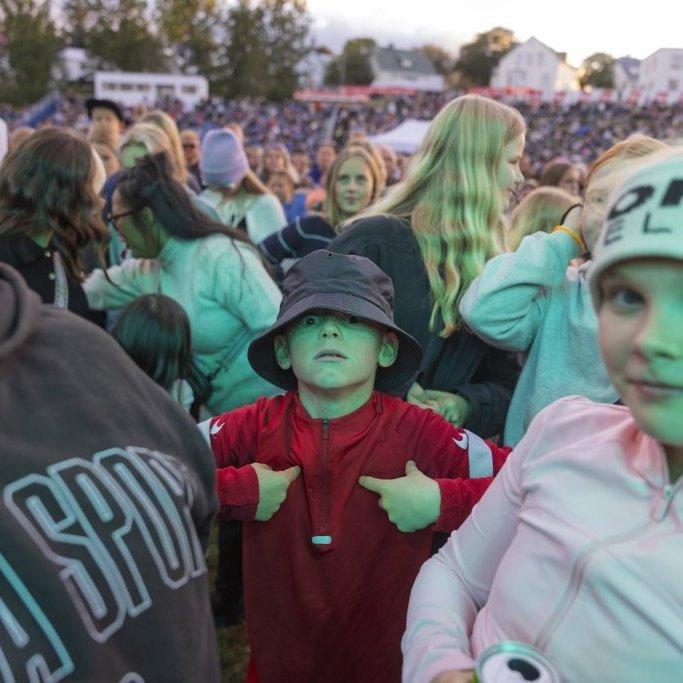 Ein með öllu, Sparitónleikarnir á Akureyrarvelli um kvöldið, sunnudagur 3. ágúst 2025. Mynd: Hilmar Friðjónsson