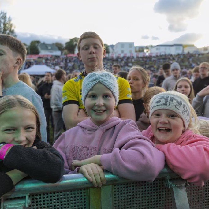 Ein með öllu, Sparitónleikarnir á Akureyrarvelli um kvöldið, sunnudagur 3. ágúst 2025. Mynd: Hilmar Friðjónsson