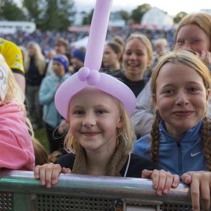 Ein með öllu, Sparitónleikarnir á Akureyrarvelli um kvöldið, sunnudagur 3. ágúst 2025. Mynd: Hilmar Friðjónsson