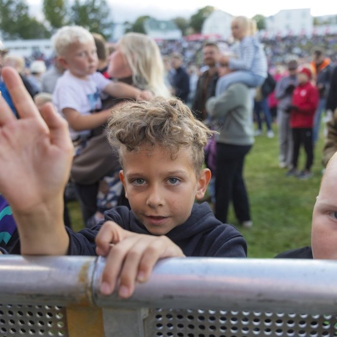 Ein með öllu, Sparitónleikarnir á Akureyrarvelli um kvöldið, sunnudagur 3. ágúst 2025. Mynd: Hilmar Friðjónsson