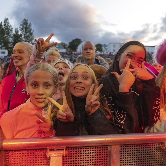 Ein með öllu, Sparitónleikarnir á Akureyrarvelli um kvöldið, sunnudagur 3. ágúst 2025. Mynd: Hilmar Friðjónsson