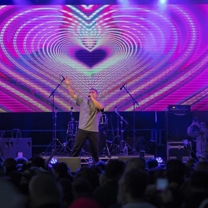 Ein með öllu, Sparitónleikarnir á Akureyrarvelli um kvöldið, sunnudagur 3. ágúst 2025. Mynd: Hilmar Friðjónsson