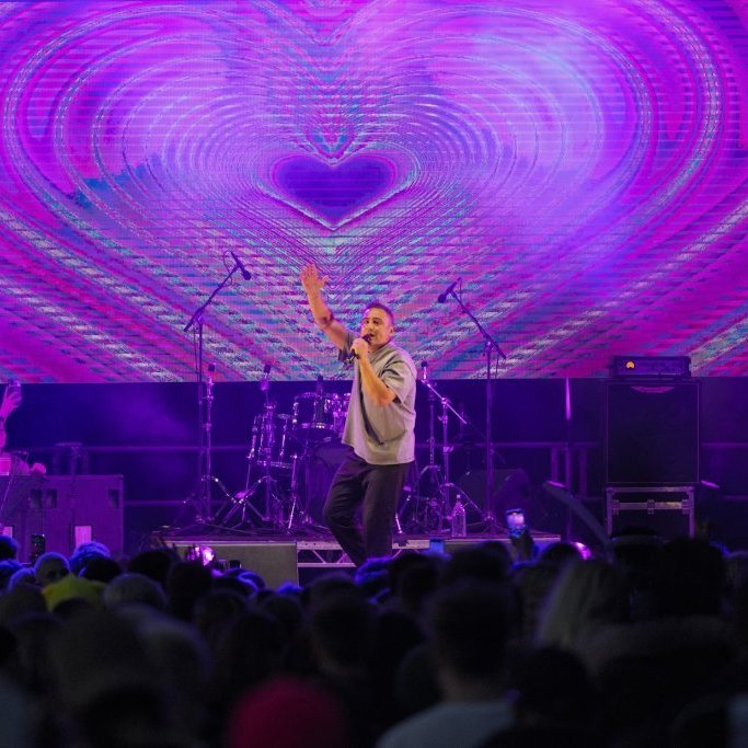 Ein með öllu, Sparitónleikarnir á Akureyrarvelli um kvöldið, sunnudagur 3. ágúst 2025. Mynd: Hilmar Friðjónsson