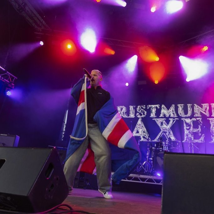 Ein með öllu, Sparitónleikarnir á Akureyrarvelli um kvöldið, sunnudagur 3. ágúst 2025. Mynd: Hilmar Friðjónsson