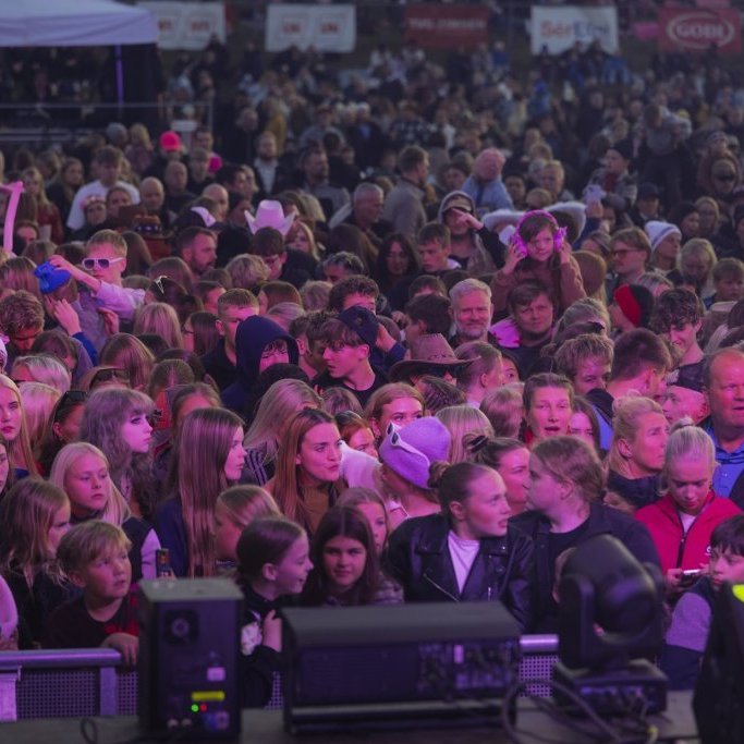 Ein með öllu, Sparitónleikarnir á Akureyrarvelli um kvöldið, sunnudagur 3. ágúst 2025. Mynd: Hilmar Friðjónsson