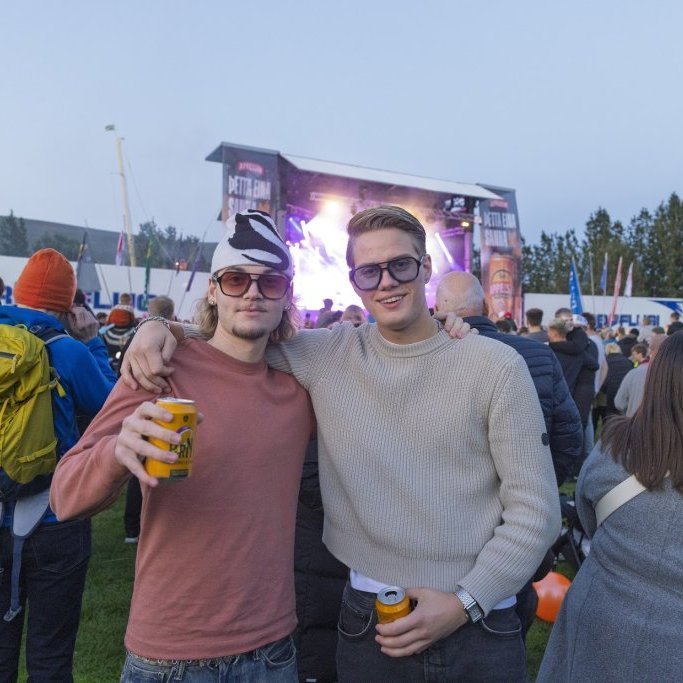 Ein með öllu, Sparitónleikarnir á Akureyrarvelli um kvöldið, sunnudagur 3. ágúst 2025. Mynd: Hilmar Friðjónsson