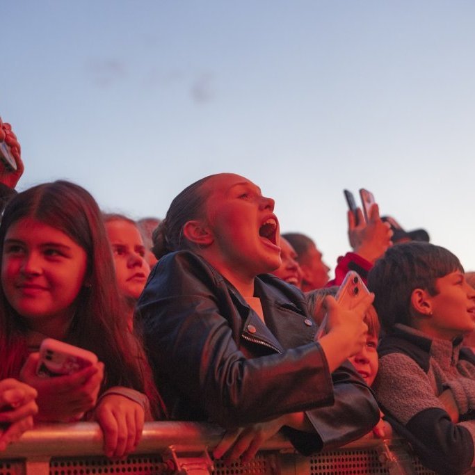 Ein með öllu, Sparitónleikarnir á Akureyrarvelli um kvöldið, sunnudagur 3. ágúst 2025. Mynd: Hilmar Friðjónsson