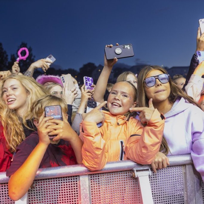 Ein með öllu, Sparitónleikarnir á Akureyrarvelli um kvöldið, sunnudagur 3. ágúst 2025. Mynd: Hilmar Friðjónsson