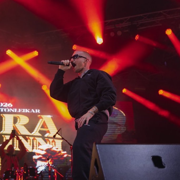 Ein með öllu, Sparitónleikarnir á Akureyrarvelli um kvöldið, sunnudagur 3. ágúst 2025. Mynd: Hilmar Friðjónsson