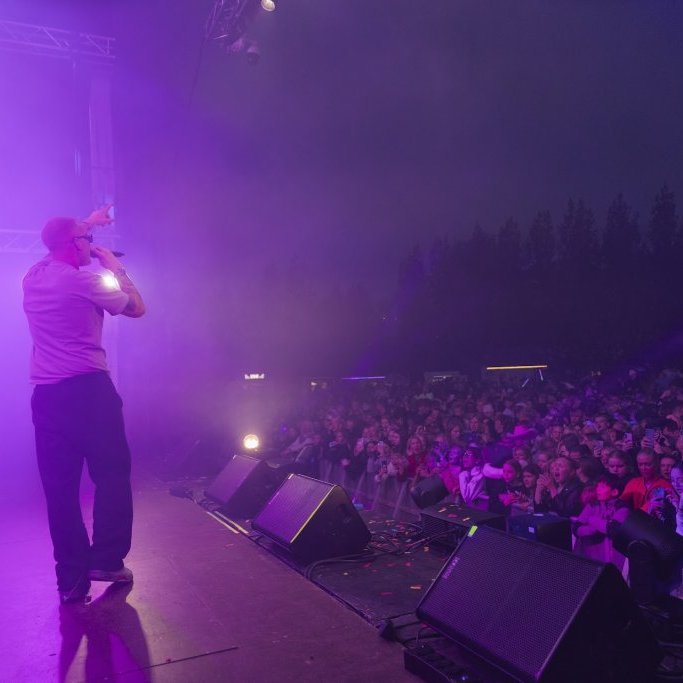 Ein með öllu, Sparitónleikarnir á Akureyrarvelli um kvöldið, sunnudagur 3. ágúst 2025. Mynd: Hilmar Friðjónsson