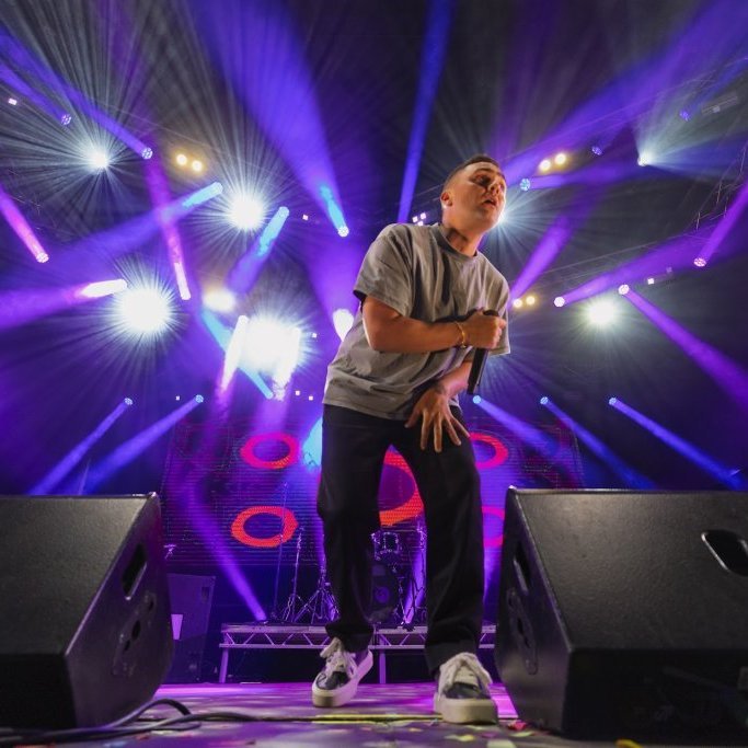 Ein með öllu, Sparitónleikarnir á Akureyrarvelli um kvöldið, sunnudagur 3. ágúst 2025. Mynd: Hilmar Friðjónsson