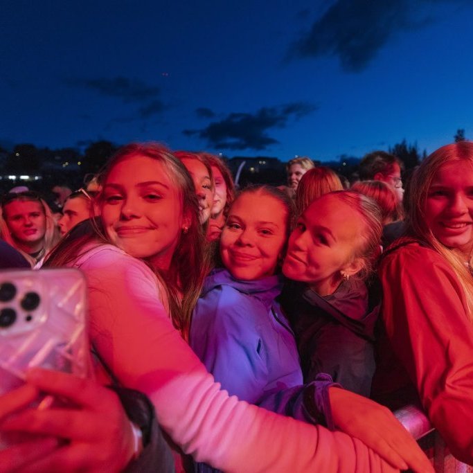 Ein með öllu, Sparitónleikarnir á Akureyrarvelli um kvöldið, sunnudagur 3. ágúst 2025. Mynd: Hilmar Friðjónsson