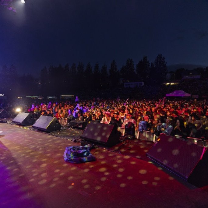 Ein með öllu, Sparitónleikarnir á Akureyrarvelli um kvöldið, sunnudagur 3. ágúst 2025. Mynd: Hilmar Friðjónsson