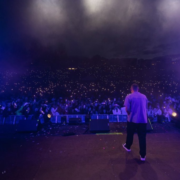 Ein með öllu, Sparitónleikarnir á Akureyrarvelli um kvöldið, sunnudagur 3. ágúst 2025. Mynd: Hilmar Friðjónsson