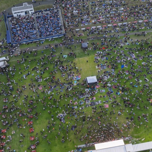 Ein með öllu, Sparitónleikarnir á Akureyrarvelli um kvöldið, sunnudagur 3. ágúst 2025. Mynd: Hilmar Friðjónsson