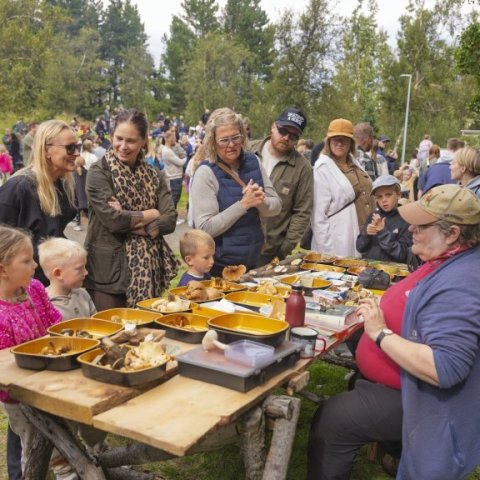 Skógardagur Skógræktarfélags Eyfirðinga í Kjarnaskógi, sunnudagur 3. ágúst 2025. Mynd: Hilmar Friðjónsson