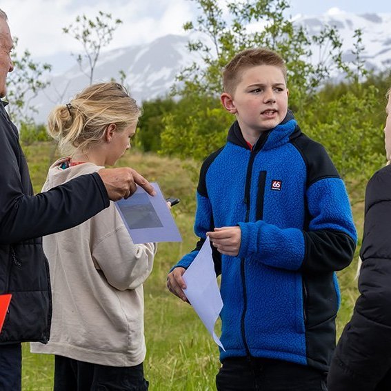 Vísindaskóli unga fólksins 2024. Mynd: Axel Darri Þórhallsson fyrir Vísindaskólann.