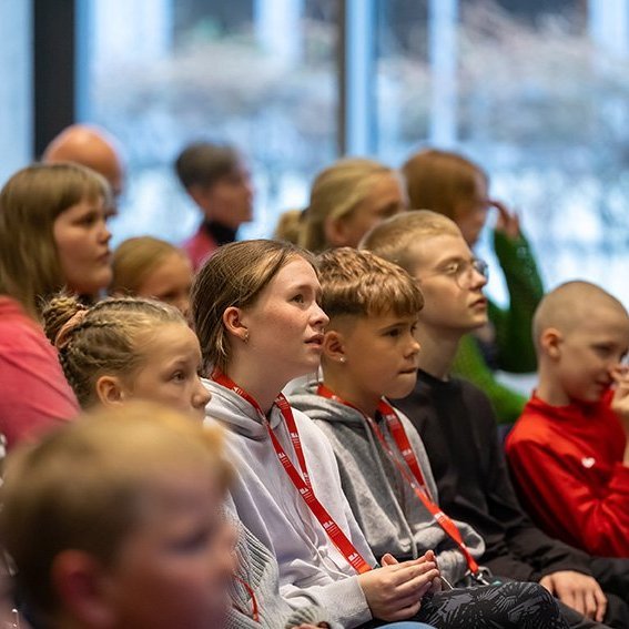 Vísindaskóli unga fólksins 2024. Mynd: Axel Darri Þórhallsson fyrir Vísindaskólann.