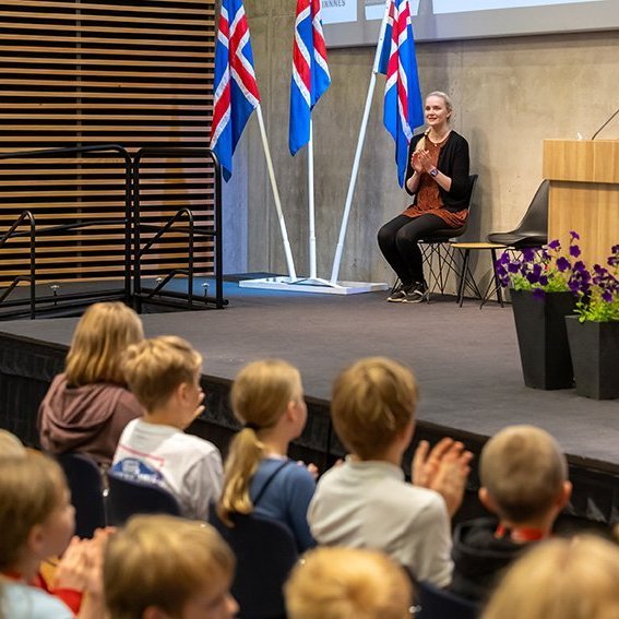 Vísindaskóli unga fólksins 2024. Mynd: Axel Darri Þórhallsson fyrir Vísindaskólann.