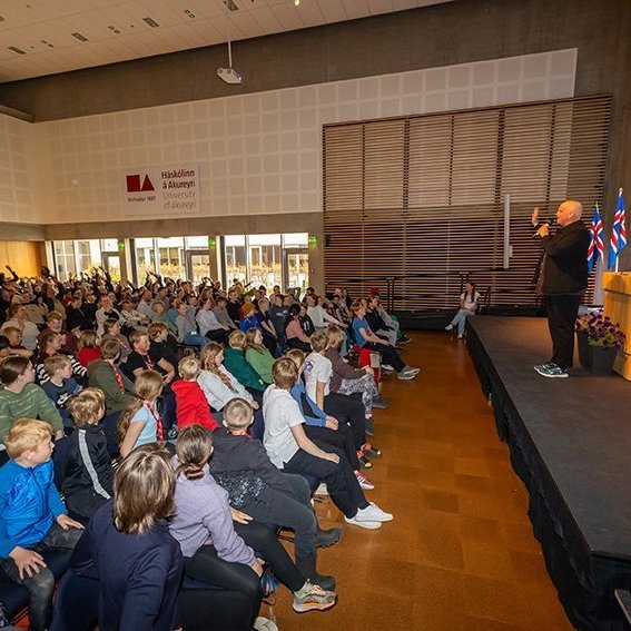 Vísindaskóli unga fólksins 2024. Mynd: Axel Darri Þórhallsson fyrir Vísindaskólann.