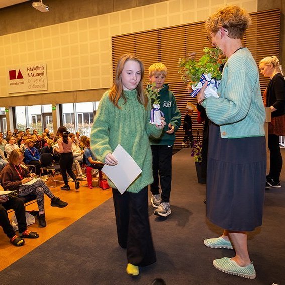 Vísindaskóli unga fólksins 2024. Mynd: Axel Darri Þórhallsson fyrir Vísindaskólann.