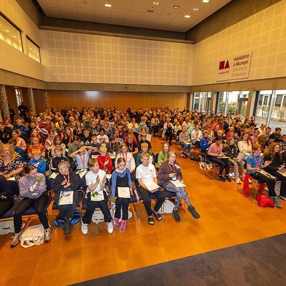 Vísindaskóli unga fólksins 2024. Mynd: Axel Darri Þórhallsson fyrir Vísindaskólann.