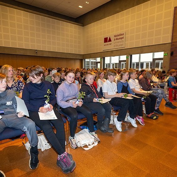 Vísindaskóli unga fólksins 2024. Mynd: Axel Darri Þórhallsson fyrir Vísindaskólann.