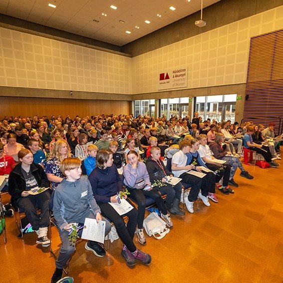 Vísindaskóli unga fólksins 2024. Mynd: Axel Darri Þórhallsson fyrir Vísindaskólann.